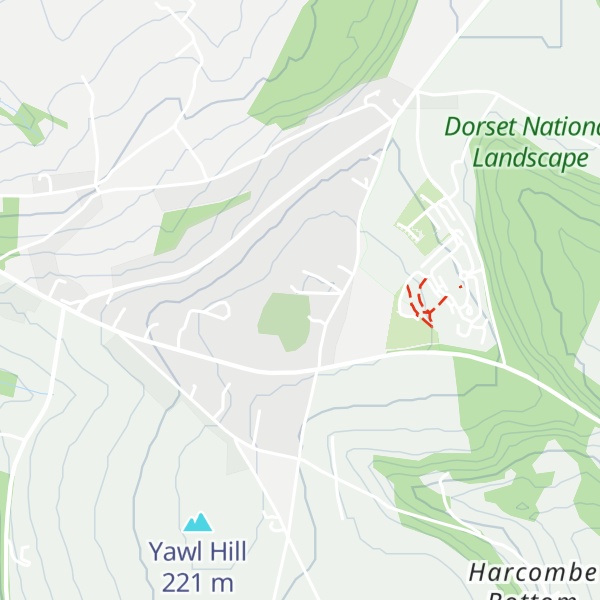 Map of Raymond's Hill