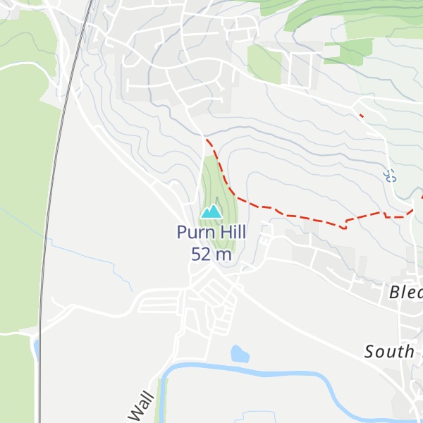 Map of Purn Hill