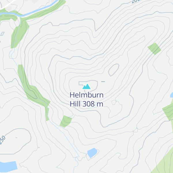 Map of Helmburn Hill