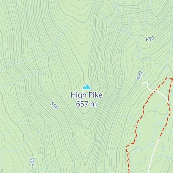 Map of High Pike