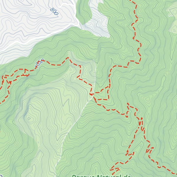 Map of Refugio de Rechita