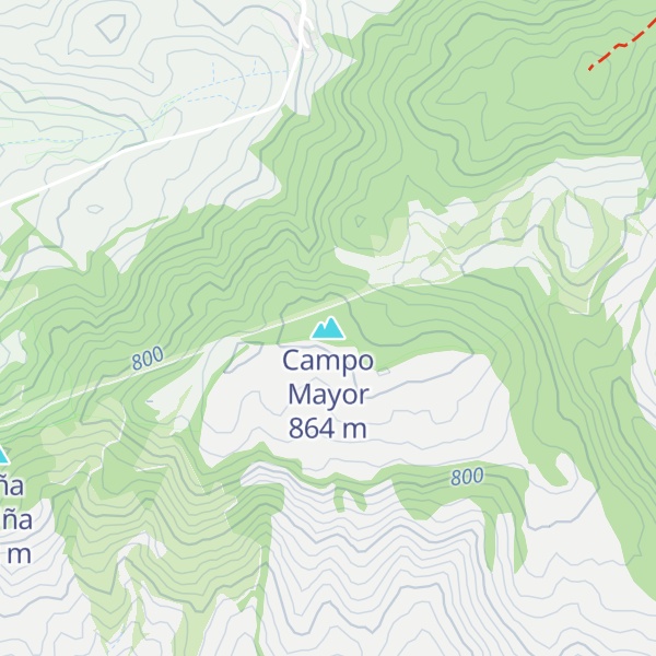 Map of Campo Mayor