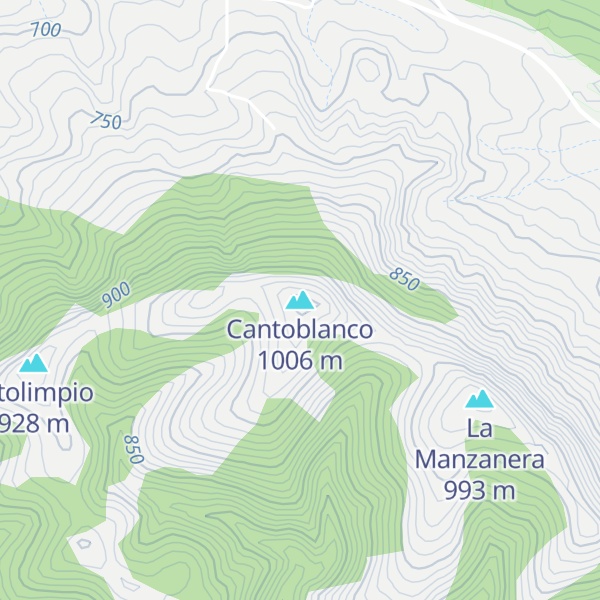 Map of Cantoblanco