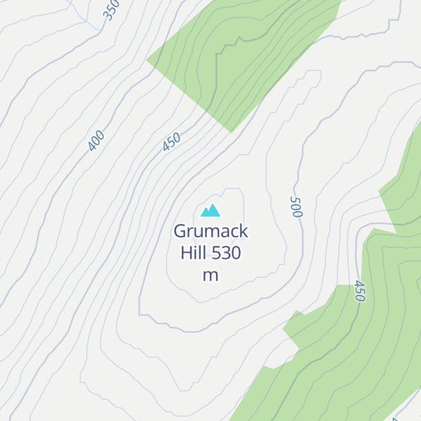 Map of Grumack Hill