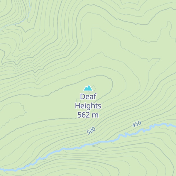 Map of Deaf Heights