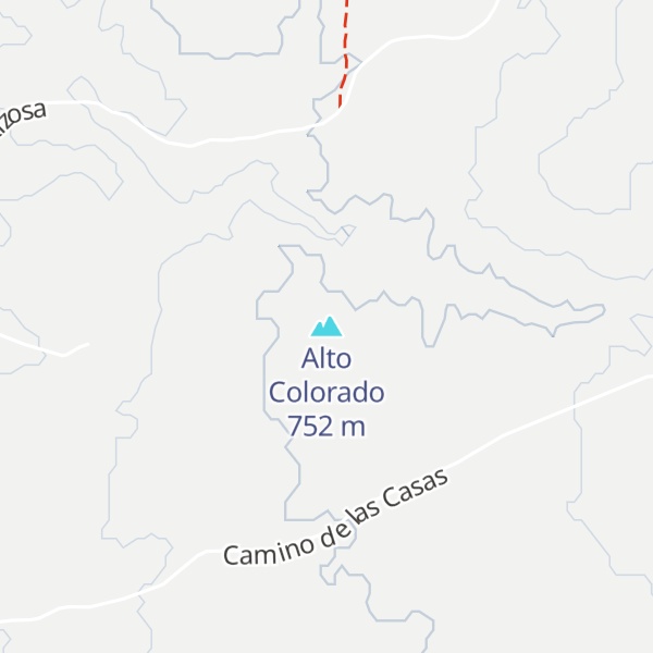 Map of Alto Colorado