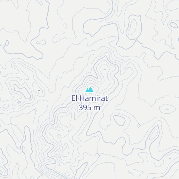 Map of El Hamirat