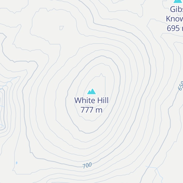 Map of White Hill