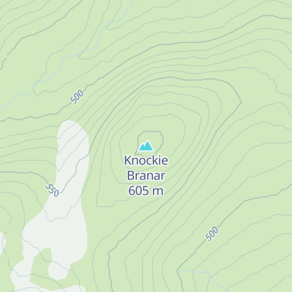 Map of Knockie Branar