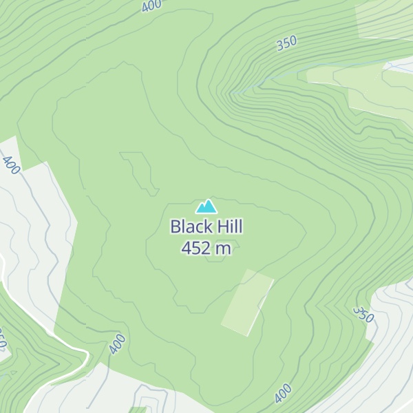 Map of Black Hill