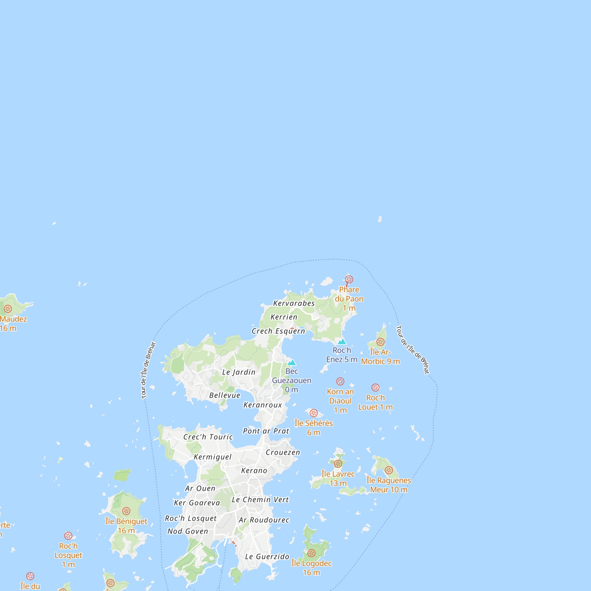Cabane douaniers map