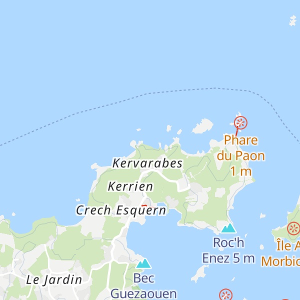 Map of Cabane douaniers