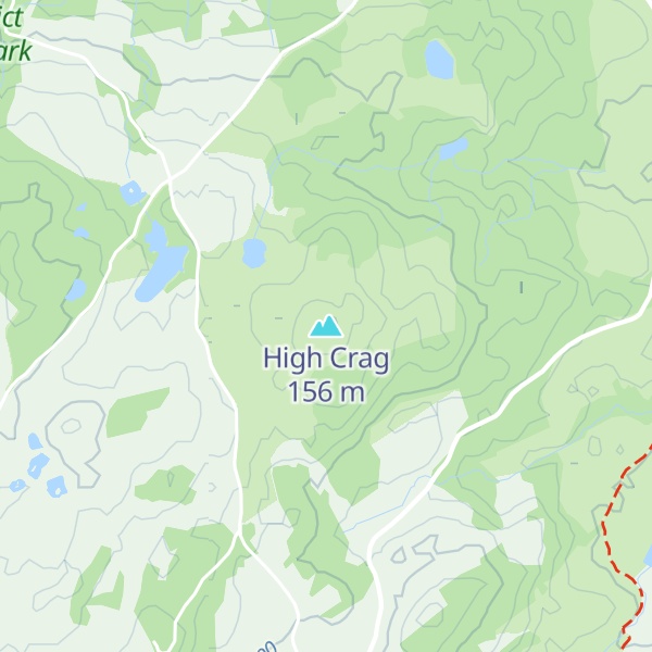 Map of High Crag