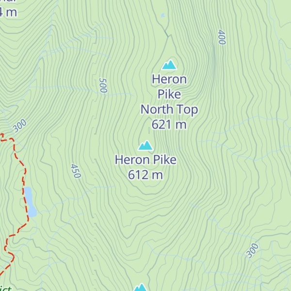 Map of Heron Pike