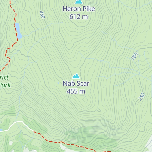 Map of Nab Scar