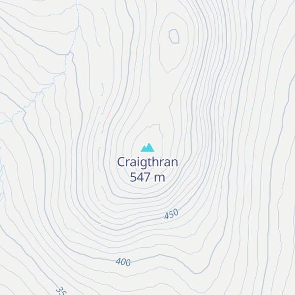 Map of Craigthran