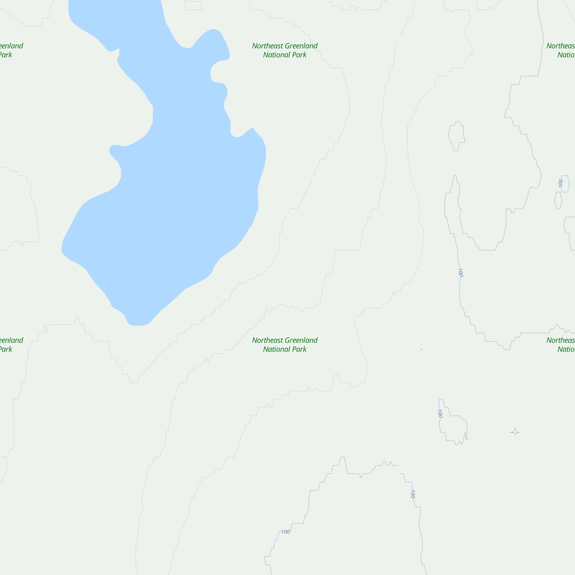 Trekronerhytten map