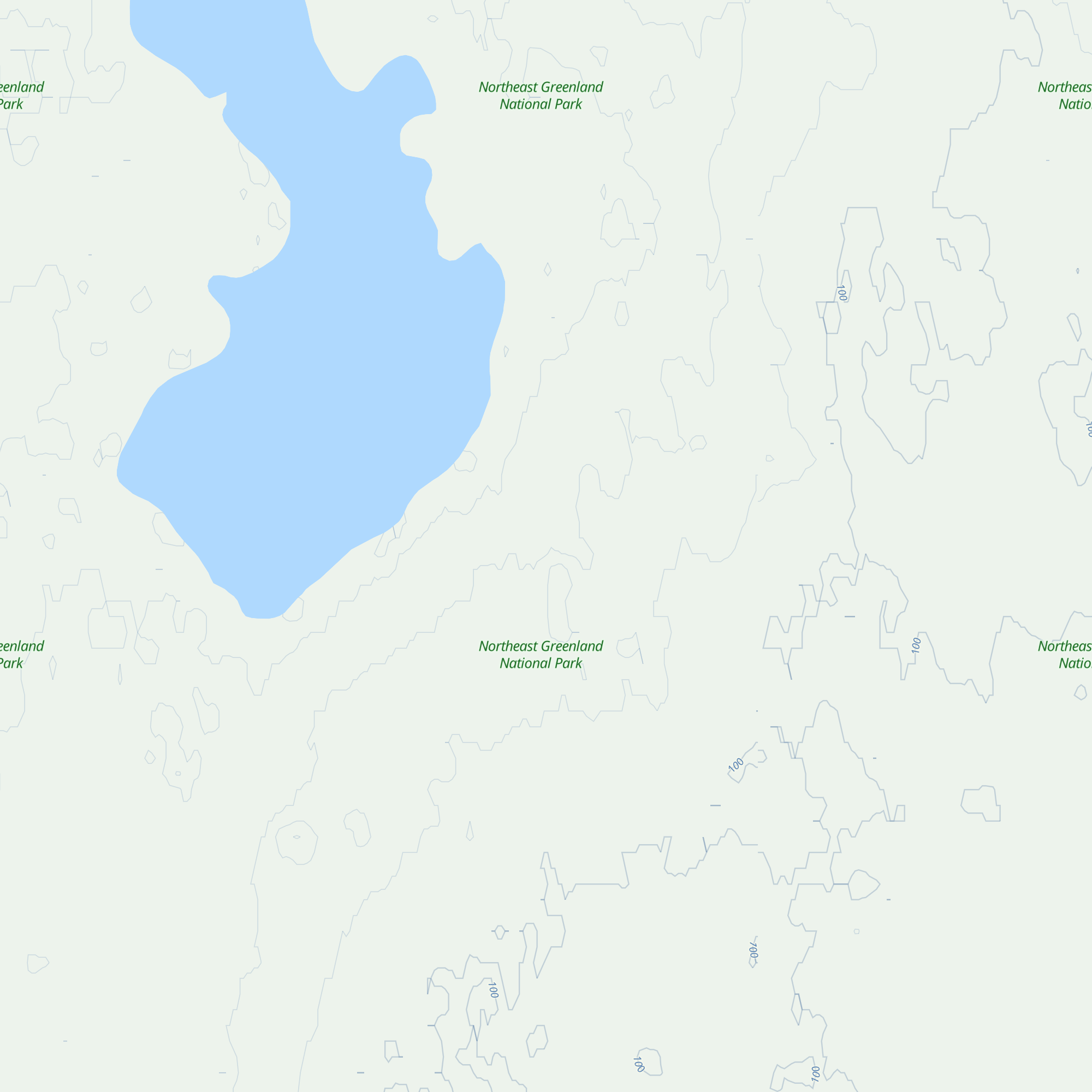 Trekronerhytten map