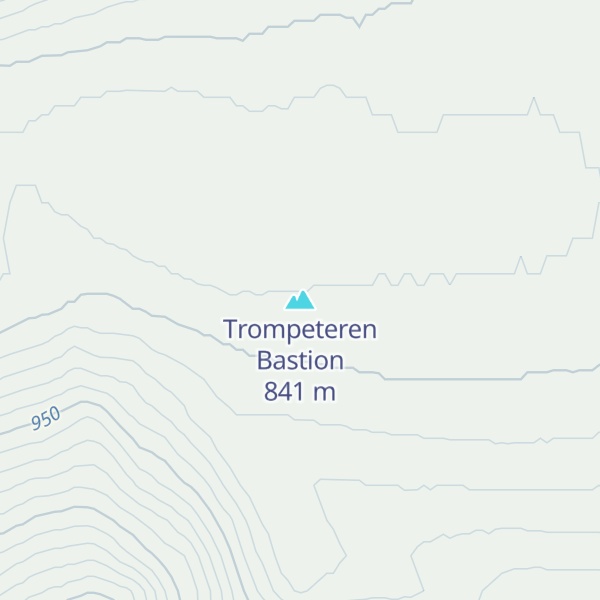 Map of Trompeteren Bastion