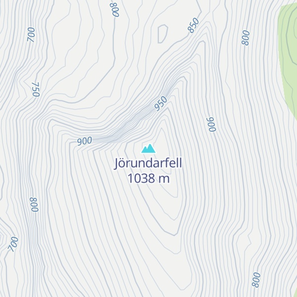 Map of Jörundarfell