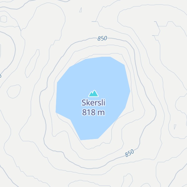 Map of Skersli