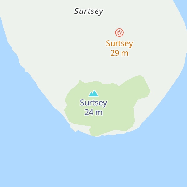 Map of Surtsey