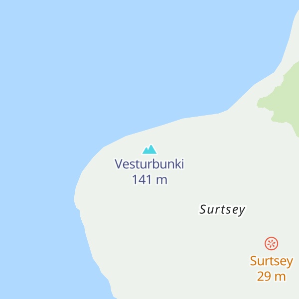 Map of Vesturbunki