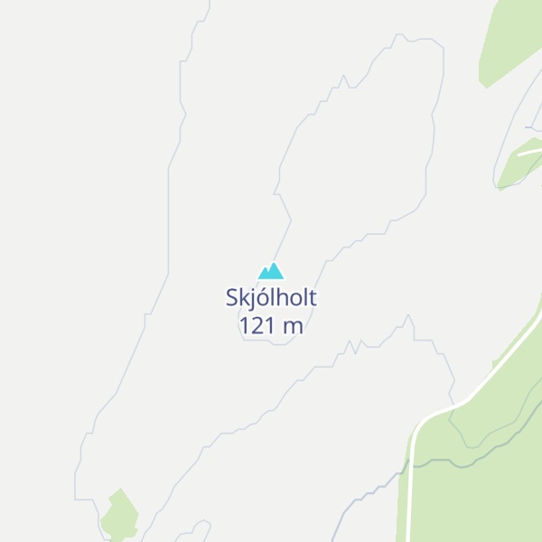 Map of Skjólholt