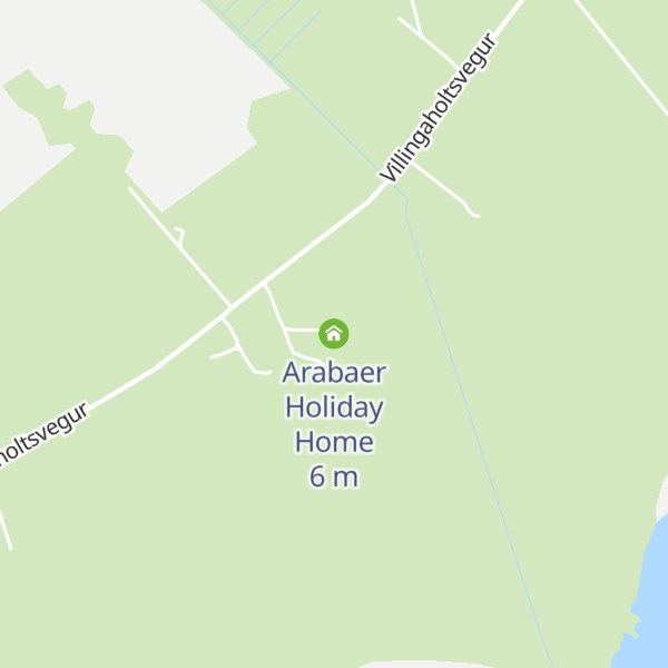 Map of Arabaer Holiday Home