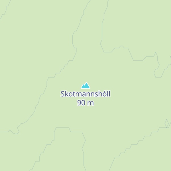 Map of Skotmannshóll