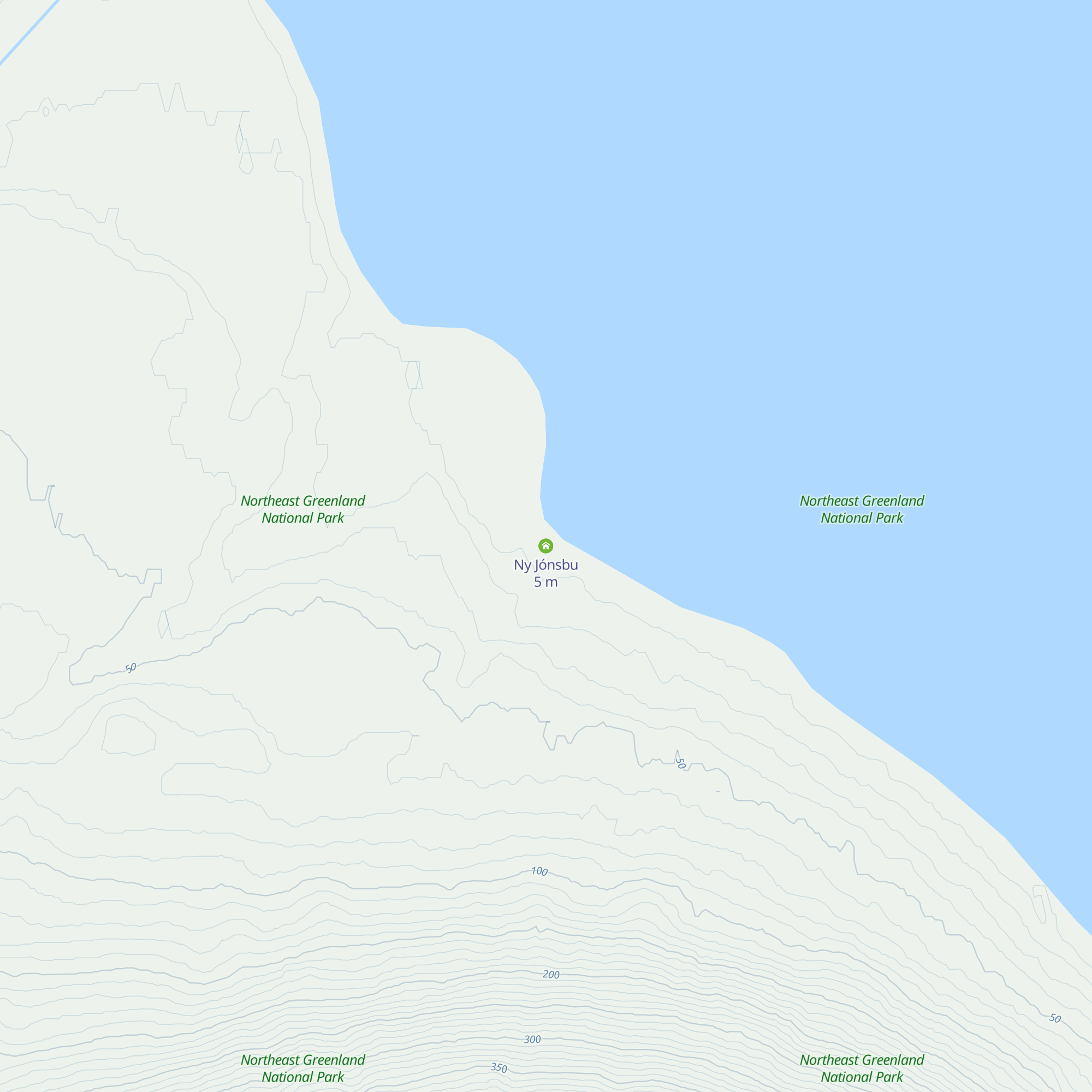 Ny Jónsbu map