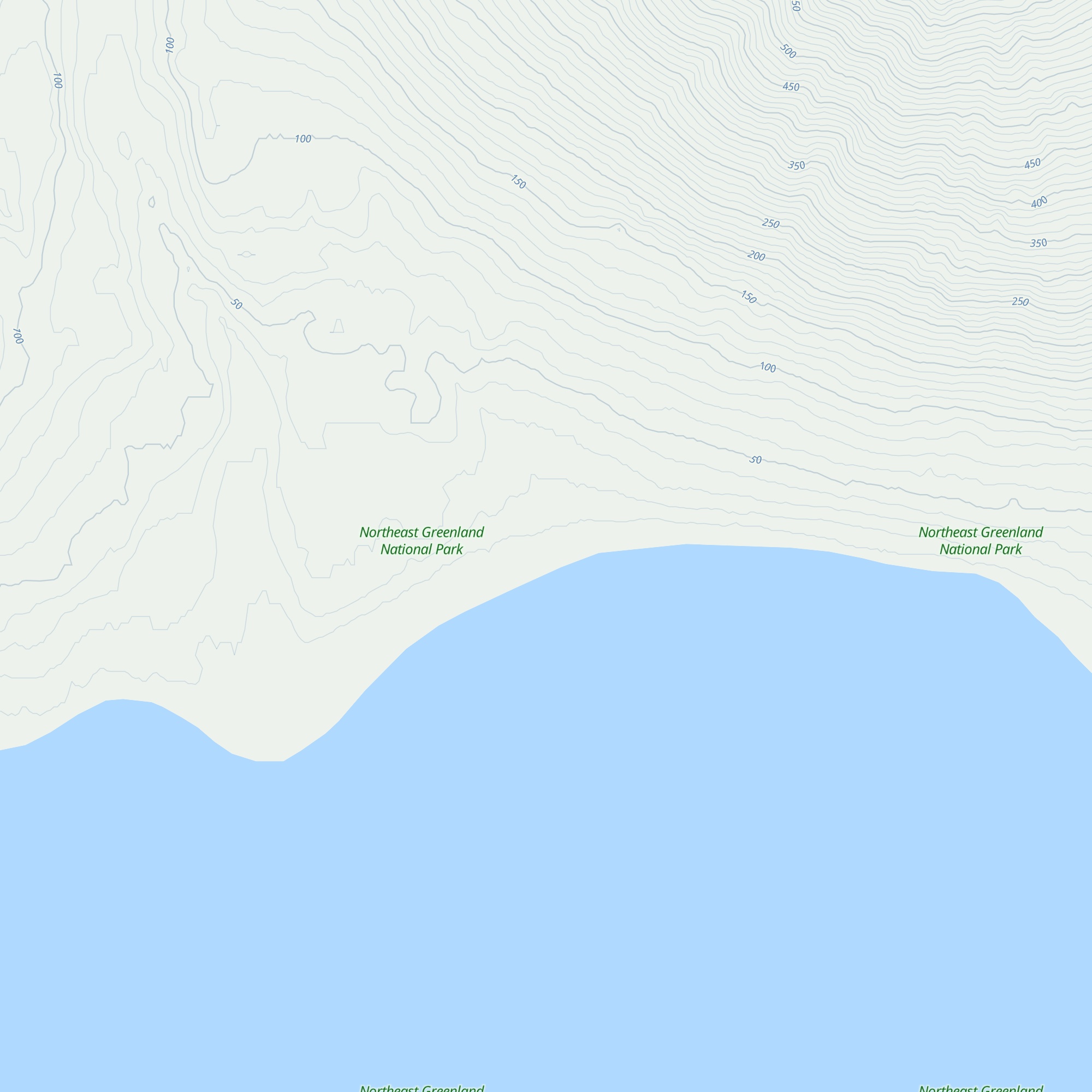 Dødemandsbugten map