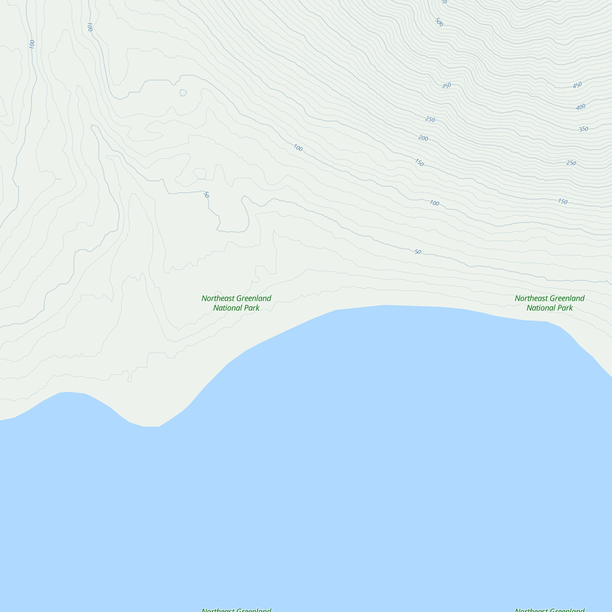 Dødemandsbugten map
