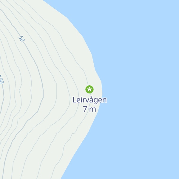 Map of Leirvågen