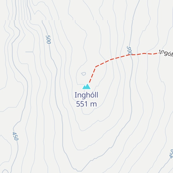 Map of Inghóll