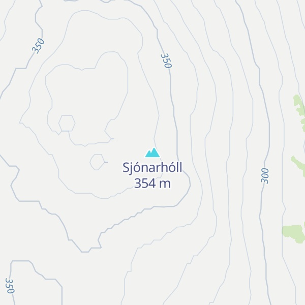 Map of Sjónarhóll