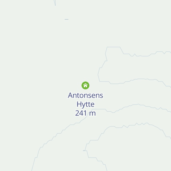 Map of Antonsens Hytte