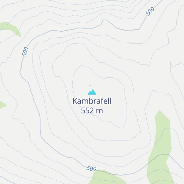 Map of Kambrafell