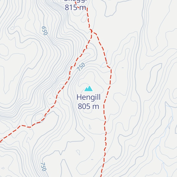 Map of Hengill