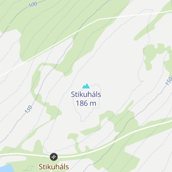 Map of Stikuháls