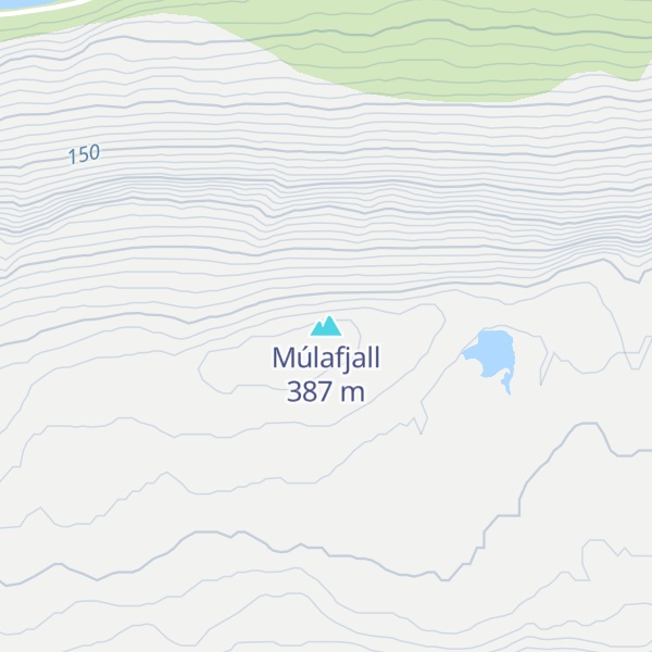 Map of Múlafjall