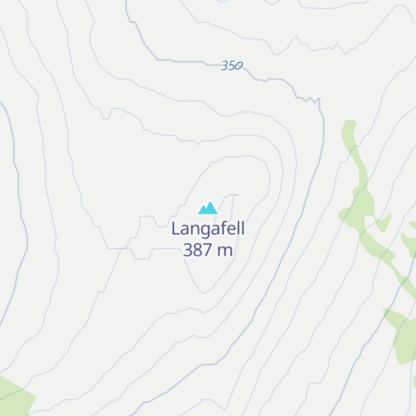 Map of Langafell