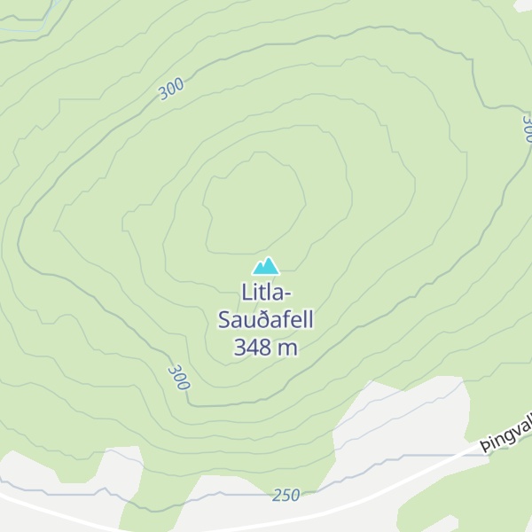Map of Litla-Sauðafell