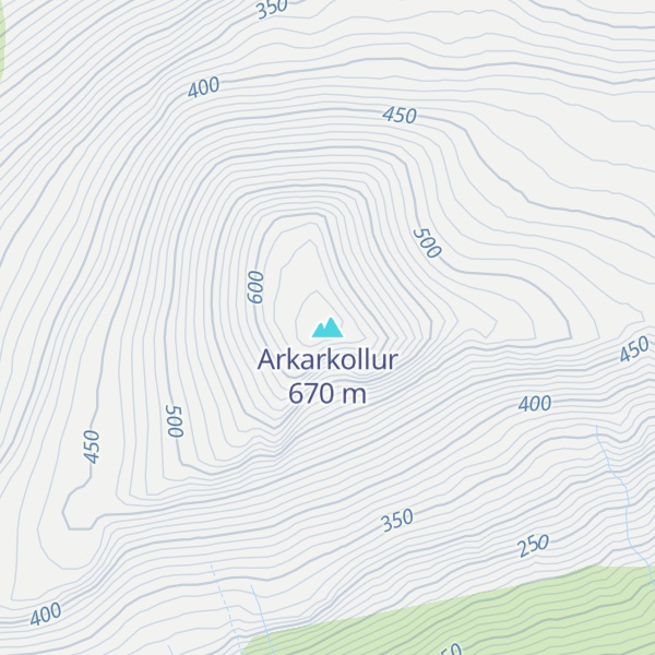 Map of Arkarkollur
