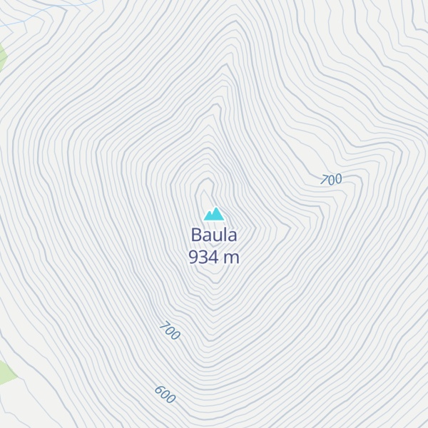 Map of Baula