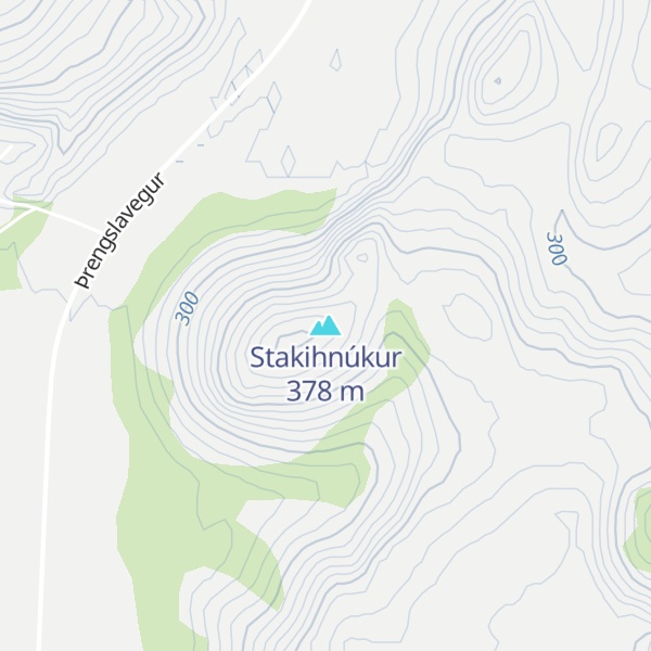 Map of Stakihnúkur