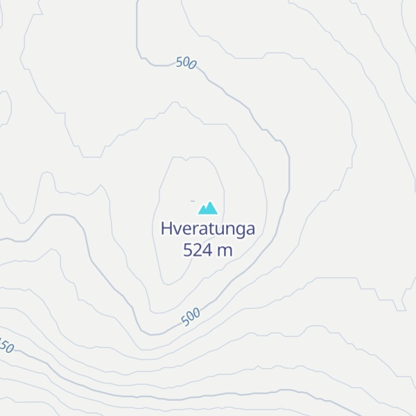 Map of Hveratunga