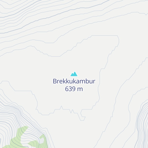 Map of Brekkukambur