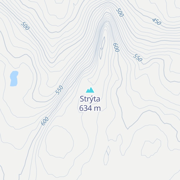 Map of Strýta