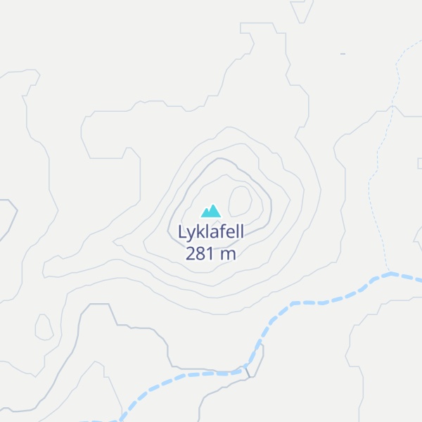 Map of Lyklafell